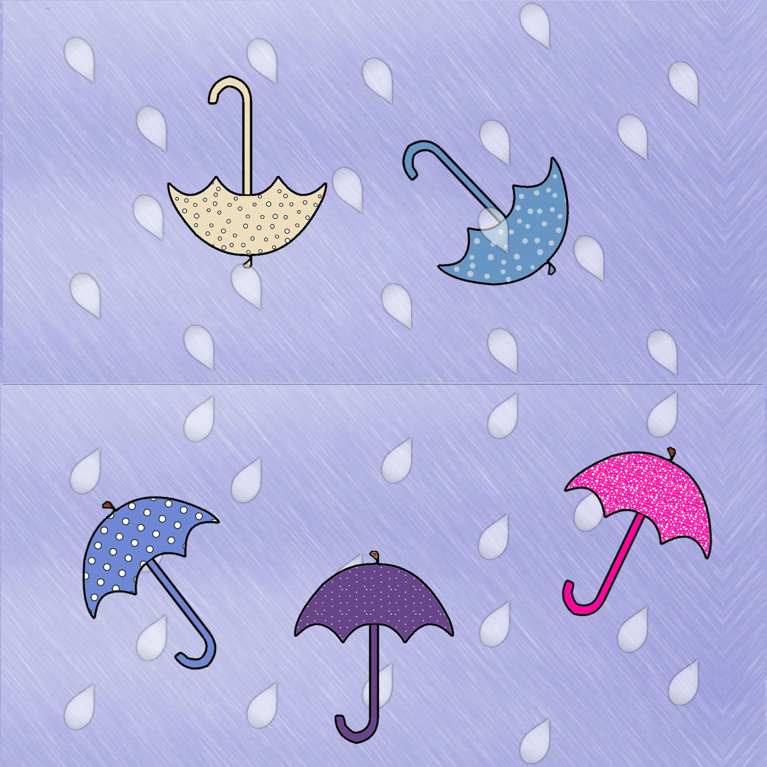 Patty Wraps Shower Treat Bag Topper