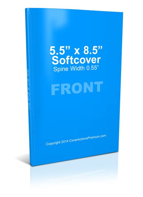 5.5 X 8.5 Book Mockup