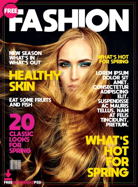 Magazine Template Psd Free&nbsp;Download