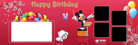 Birthday Photo Album Psd Templates Free Download