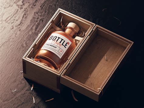 Bottle Box Mockup