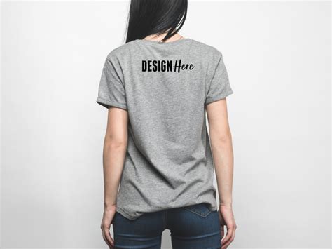 Back T Shirt&nbsp;Mockup
