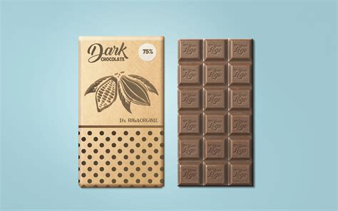 Chocolate Packaging Mockup Psd Free Download