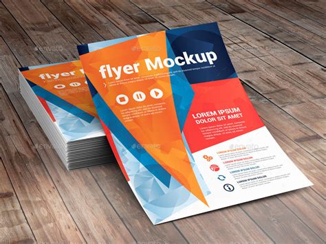 Flyer Mockup Template Psd Free Download