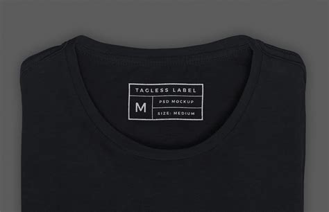 T Shirt Inside Label&nbsp;Mockup