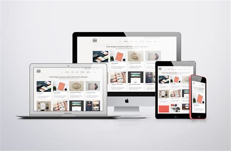 Responsive Website Devices & Screen&nbsp;Mockups