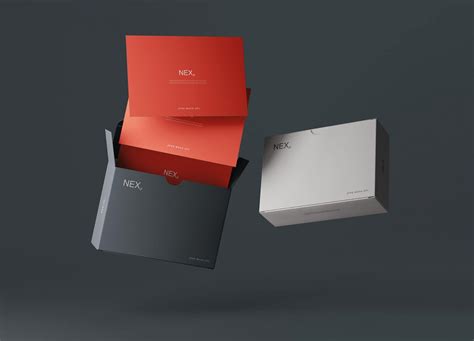 Square Card Box&nbsp;Mockup