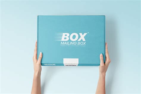 Mailer Box Tissue Paper Mockup Set&nbsp;Free