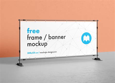 Horizontal Banner Mockup Psd&nbsp;Free