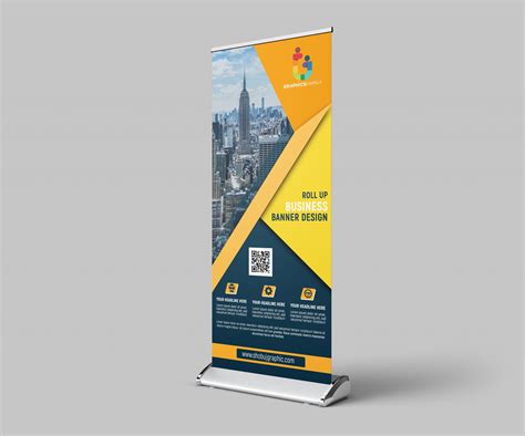 Free Rollup Banner&nbsp;Mockup