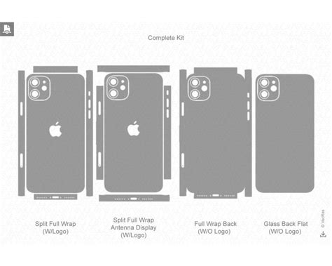 Iphone 11 Skin Template&nbsp;Vector