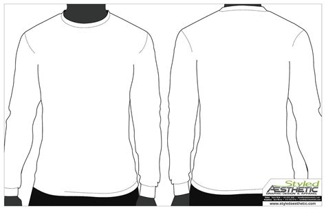 Long Sleeve Shirt Template Free