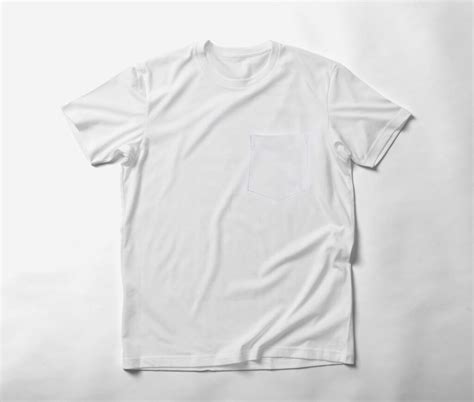 Shirt Pocket Mockup Free