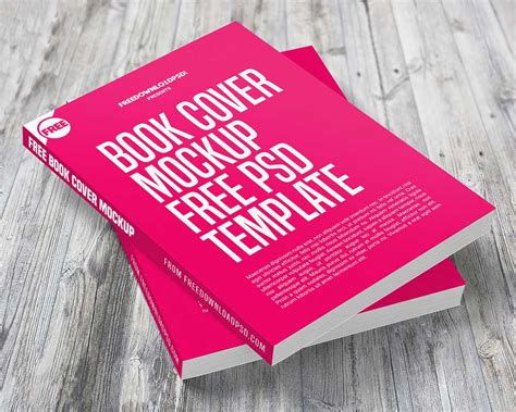 Free Psd Book Mockup Template