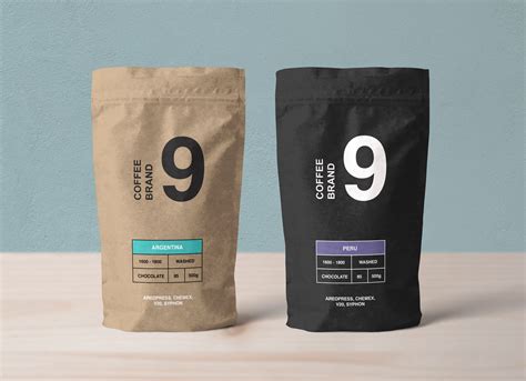 Coffee Pouch Mockup&nbsp;Psd