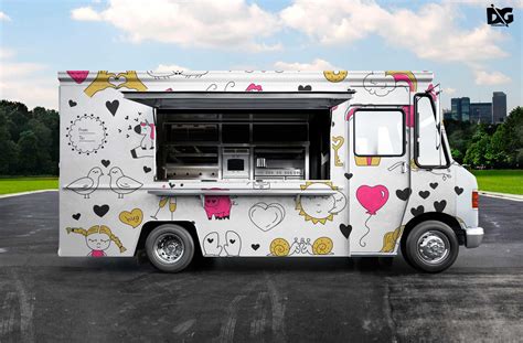 Free Food Truck&nbsp;Mockups