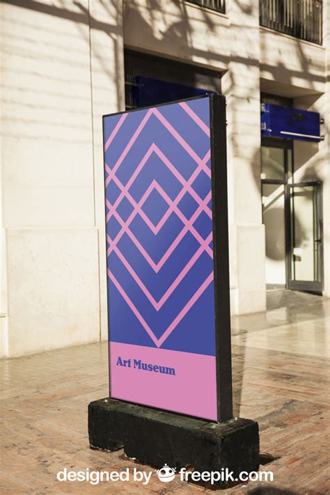 Totem Display Mockup&nbsp;Free