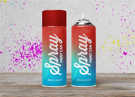 Spray Paint Mockup