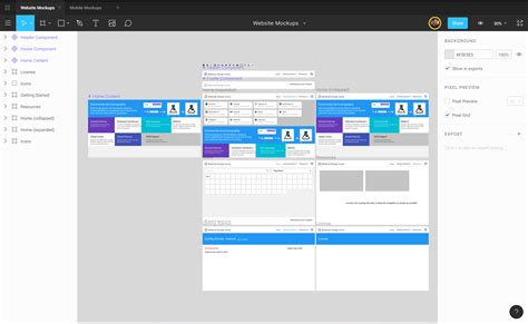 Figma Desktop Mockup