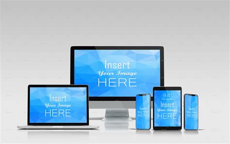 Multi Devices Responsive Website&nbsp;Mockup